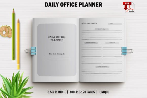 Download Daily Office Planner for Kdp Interiors - Office planner Collection