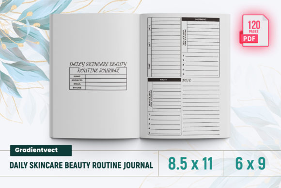 Download Daily Skincare Beauty Routine Journal - Premium Resources